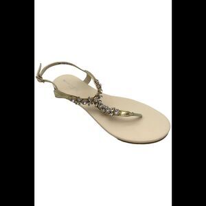 Touch Ups by Benjamin Walk Women's Paula Slinback Flat Sandal Silver - Medium